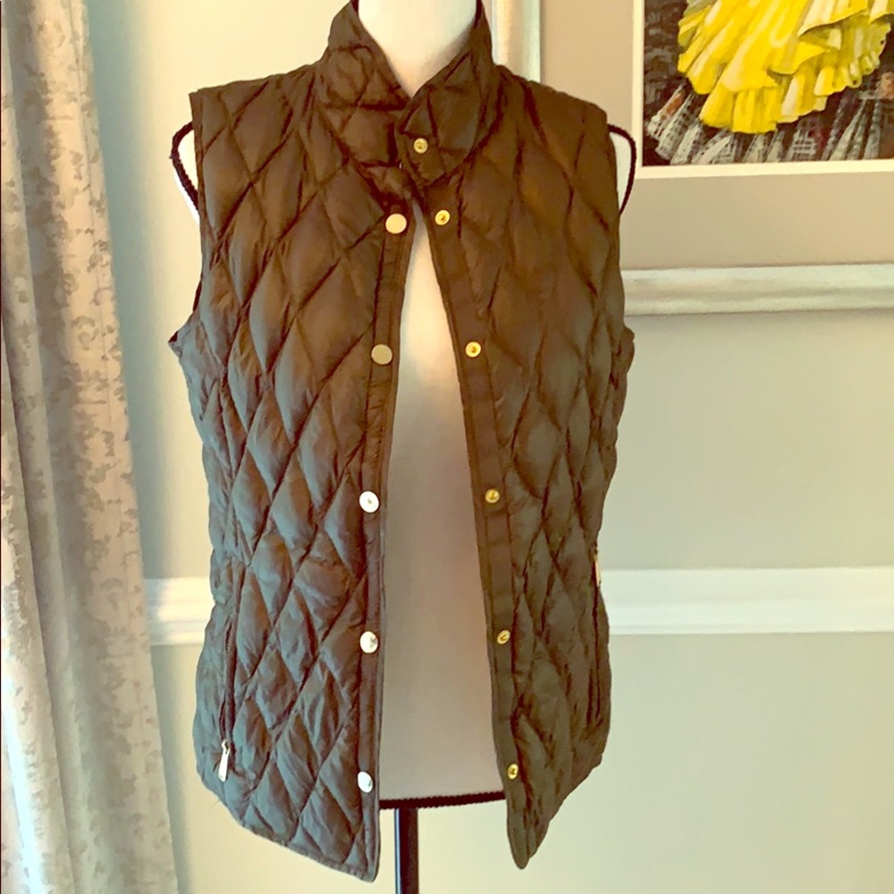Michael Kors olive green vest 🥰